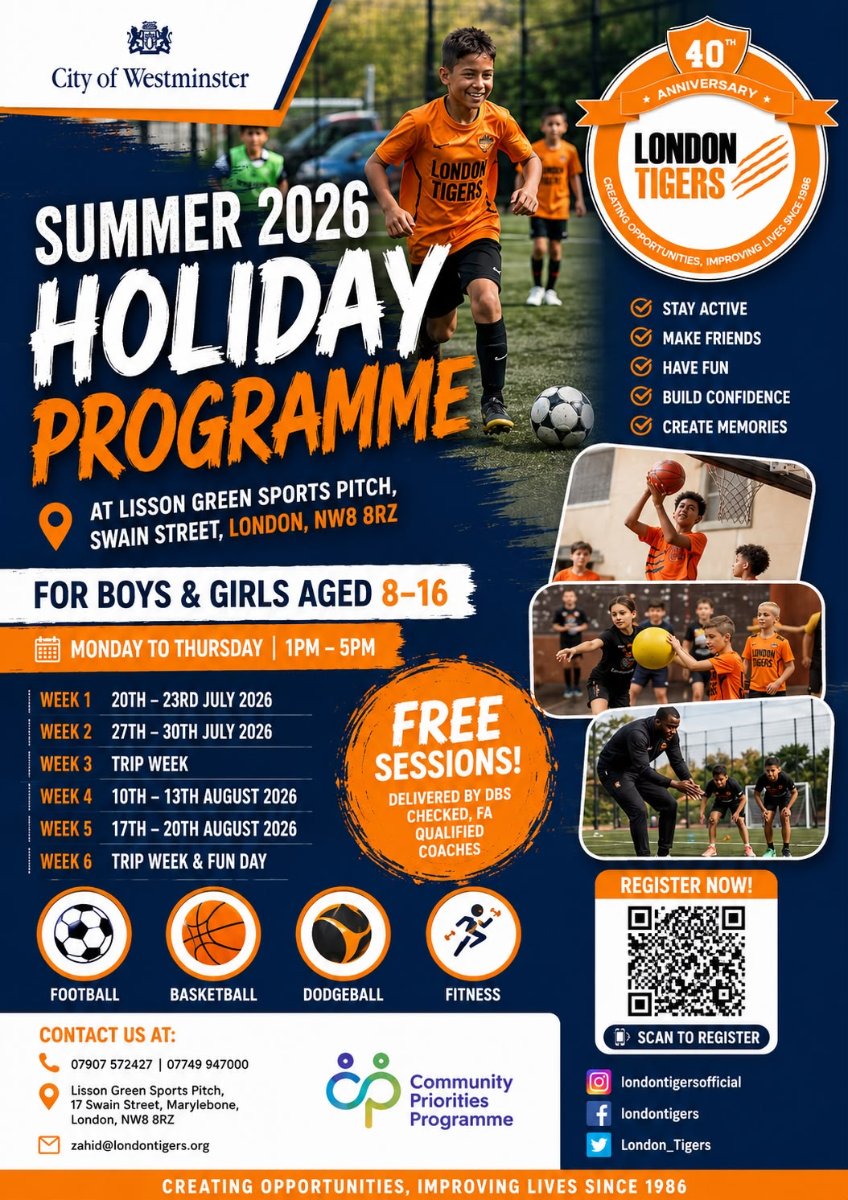 Summer 2026 Holiday Programme