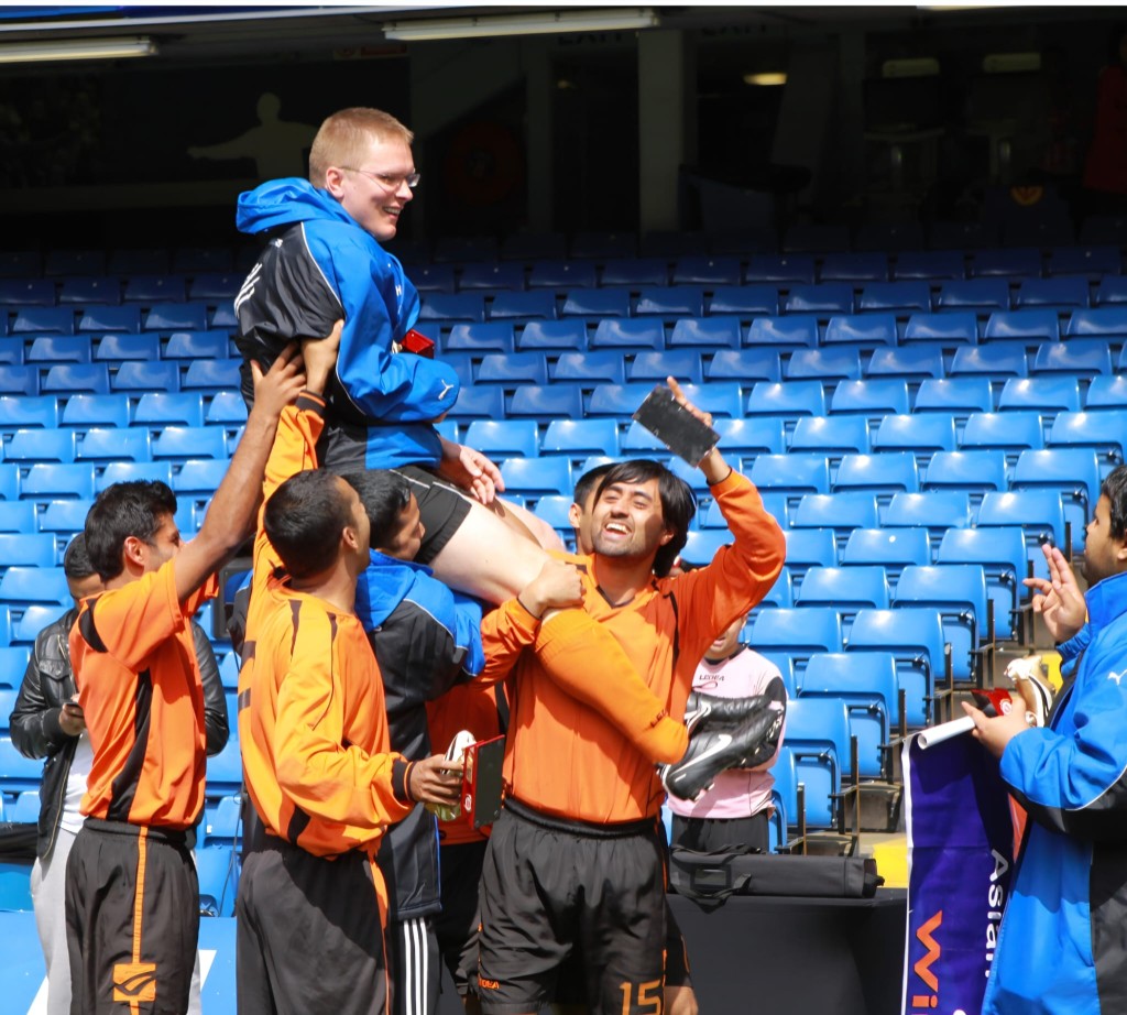 London Tigers celebration