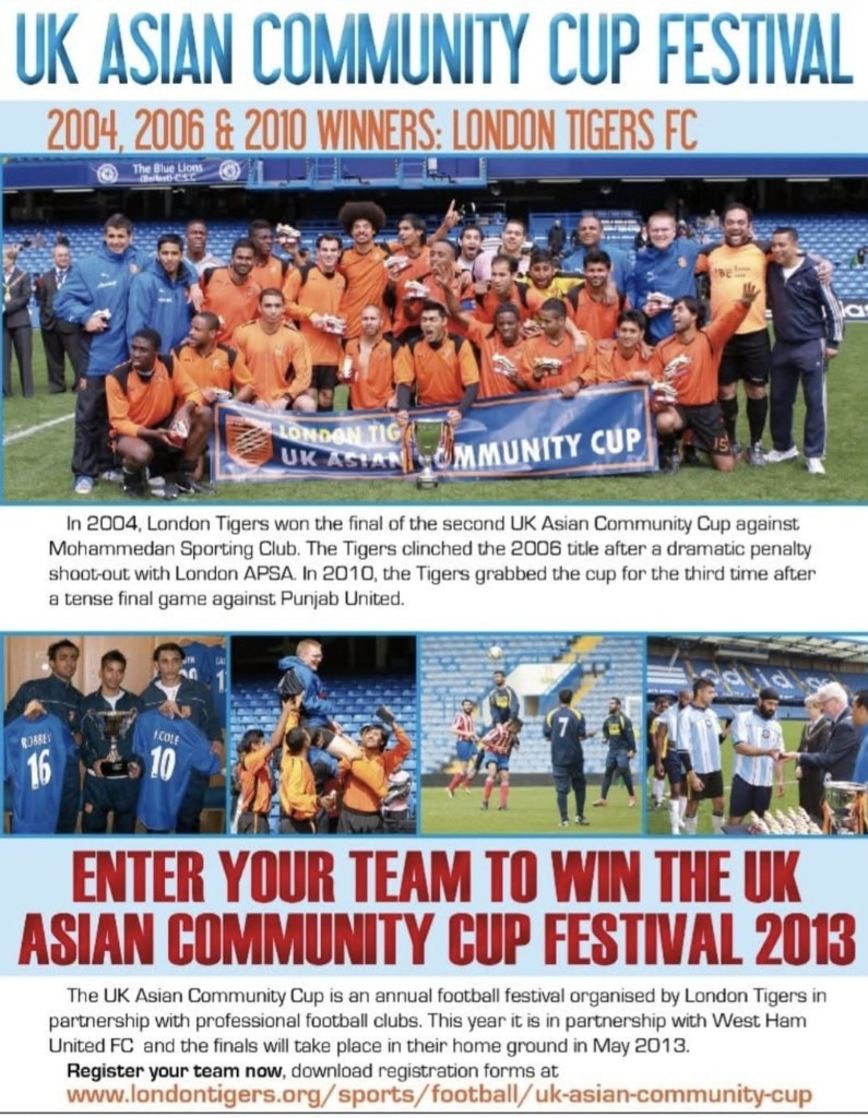 UK Asian Community Cup archive